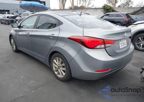 2015 Hyundai Elantra Se z USA, uszkodzony, nr VIN KMHDH4AE2FU224525